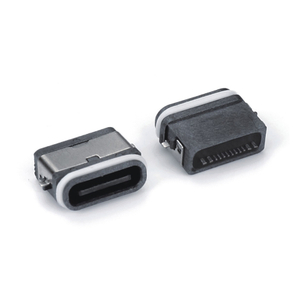 TYPE-C 16P Female Connector Waterproof Surface-mount