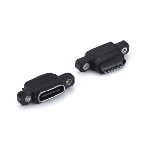 Type-C 6-pin Waterproof Locking Shell