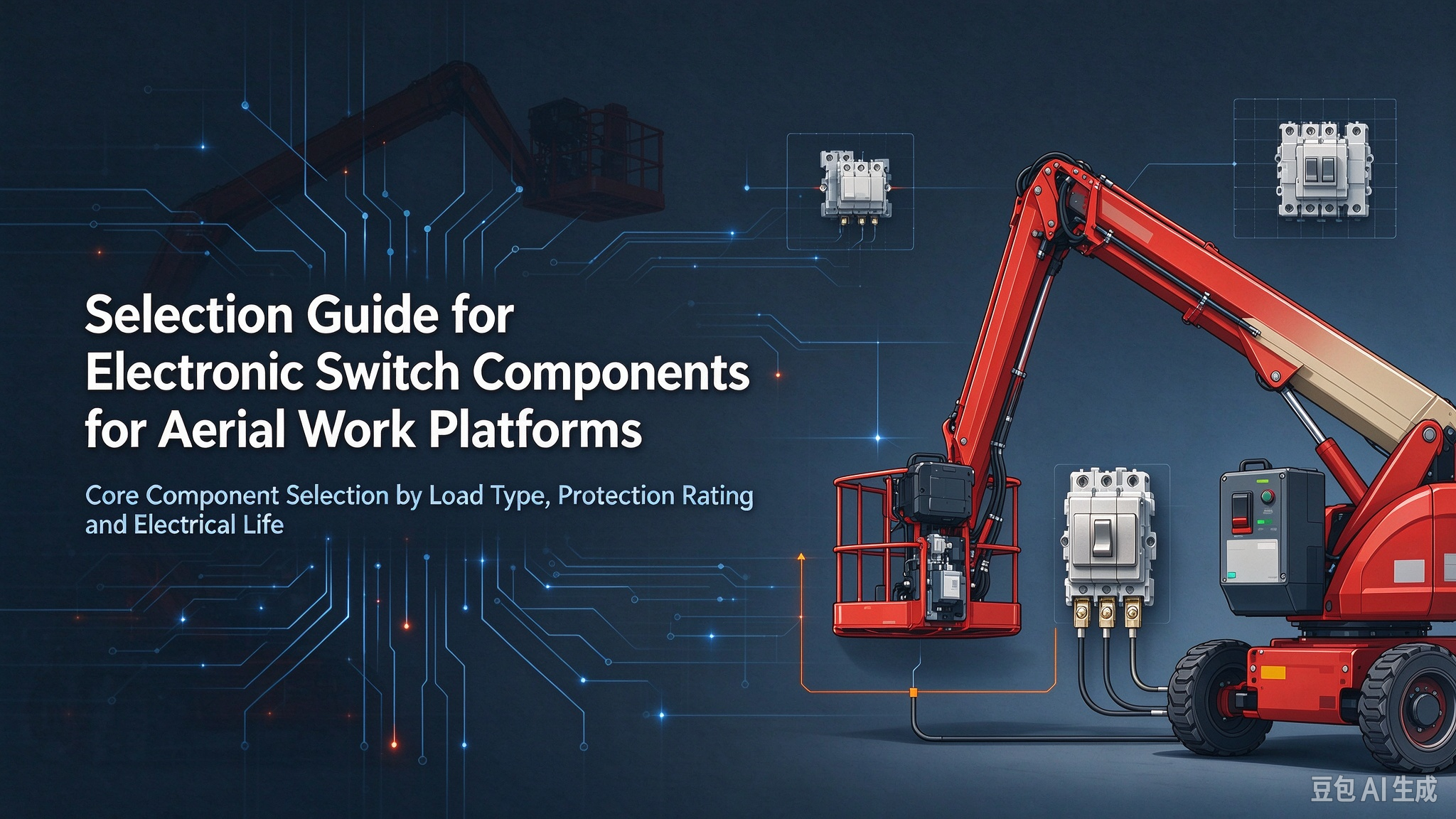 Selection Guide for Electronic Switch Components for Aerial Work Platforms