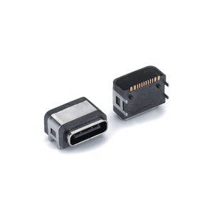 Type-C 16-pin Waterproof Surface-mount Plug