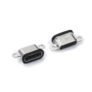 Type-C 16P Female Connector Waterproof Flush-mount