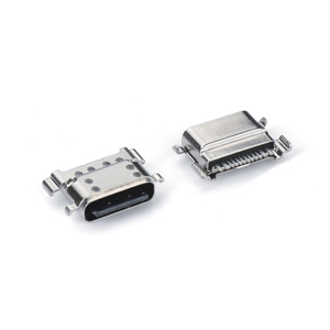 Type-C 12P Female Waterproof Four-pin Surface-mount Connector 