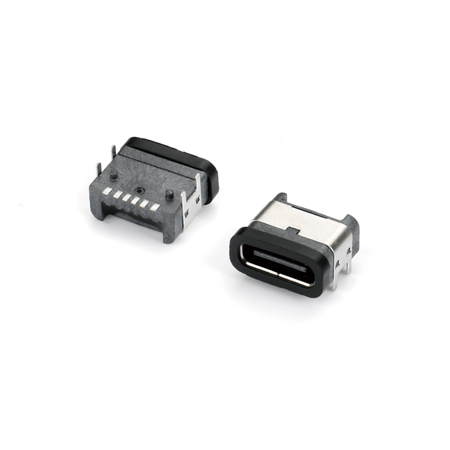 Type-C 6P Surface-Mounted Four-Pin